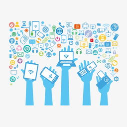 网络科技素材 驱动数字时代的网络技术演进